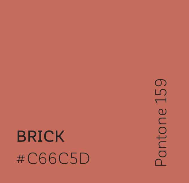 brick colour